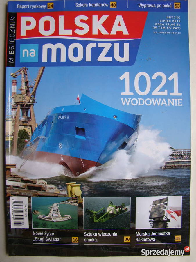 Polska na morzu Miesięcznik Limanowa