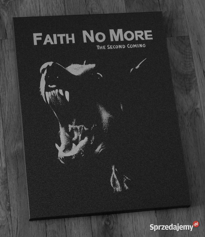 Faith No More Obraz ręcznie grawerowany na