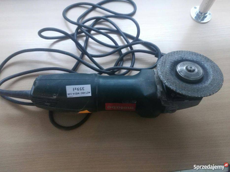 Szlifierka kątowa Metabo 1400wat super