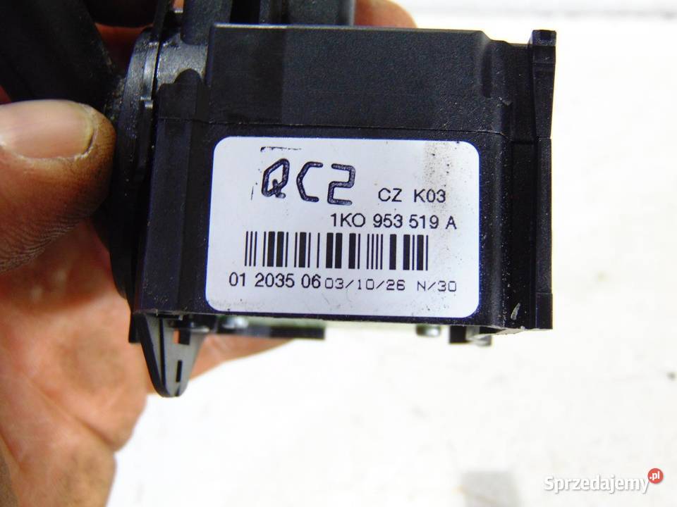 PRZEŁĄCZNIK WYCIERACZEK VW TOURAN I 1K0953519A sprzedam