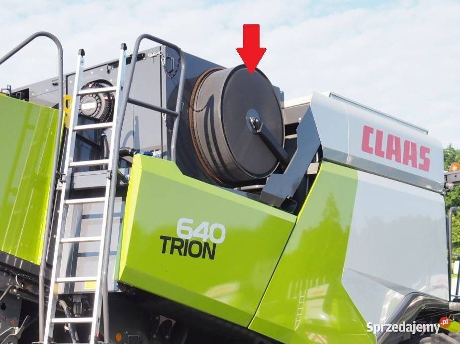 Claas Trion kosz chłodnicy obrotowy kombajn Stęszew