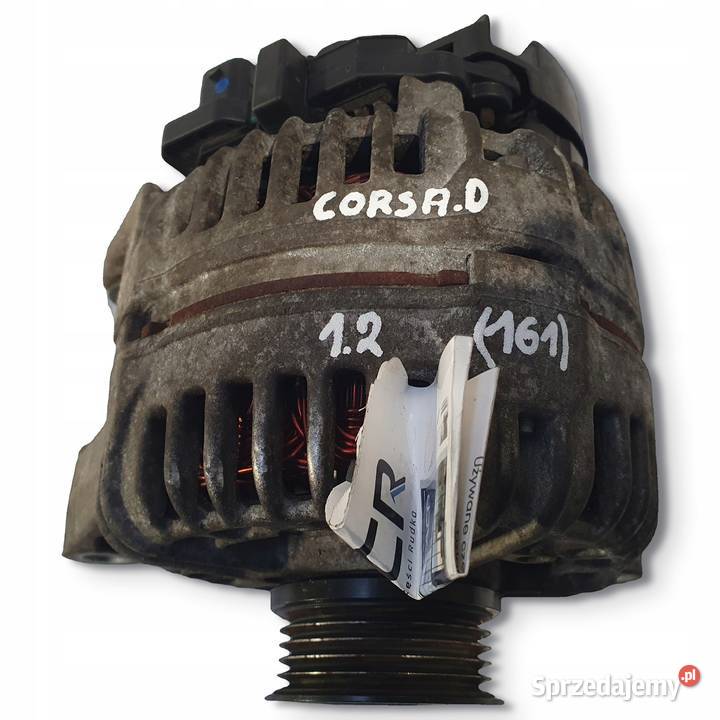 ALTERNATOR Opel Corsa D 12 16V bosch A12XER Układ elektryczny silnika Chełm