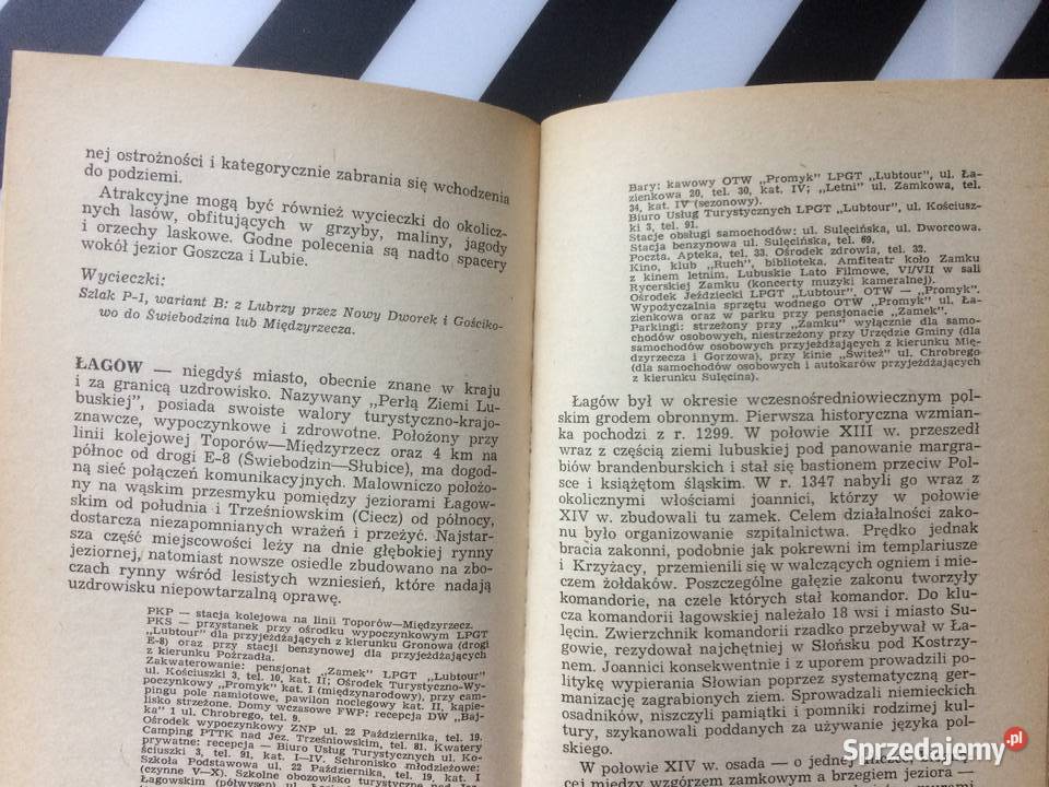 3703 Przewodnik Pojezierze Lubuskie Szczecin sprzedam