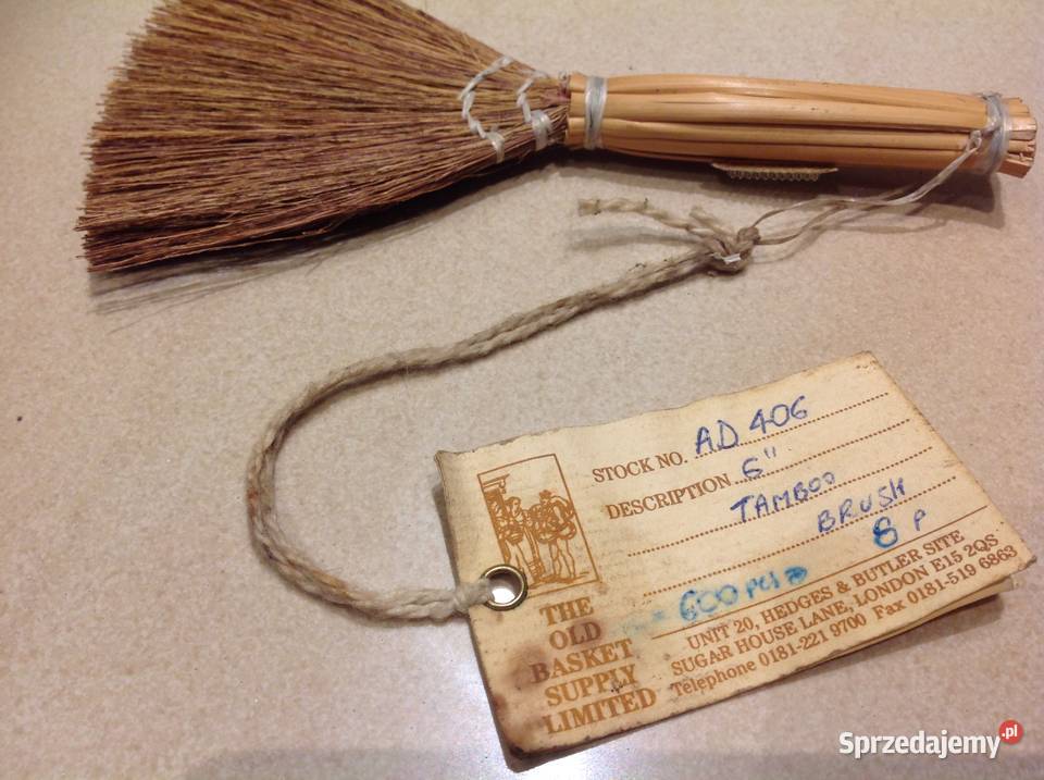 Stara Miotełka z trawy morskiej inny kolor