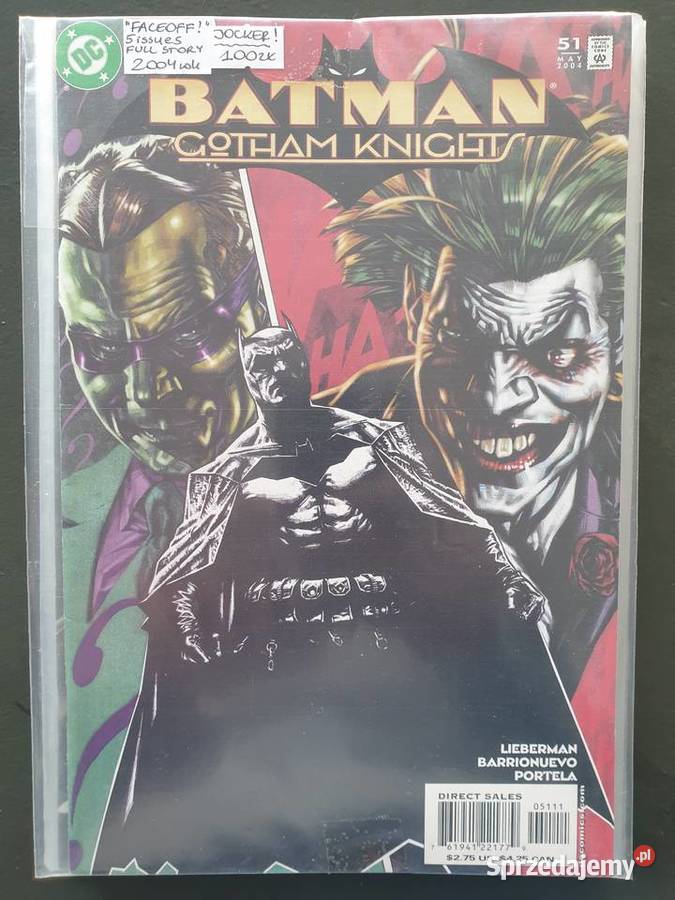 Batman Gotham Knights Faceoff 5 komiksów DC USA Gdynia