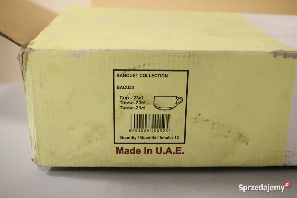 Filiżanka NISKA 230 ml BANQUET RAK PORCELAIN