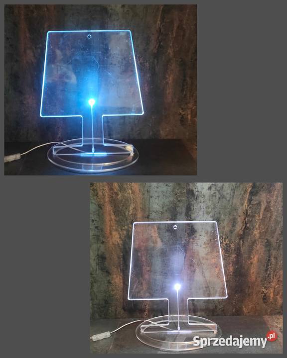 Lampa Kvarter Ikea pleksiglas vintage Pop Art Kalisz