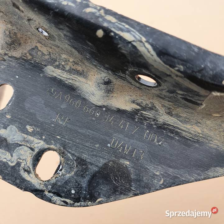 ACTROS MP4 MOCOWANIE UCHWYT STOPNIA PRAWY Bieleń