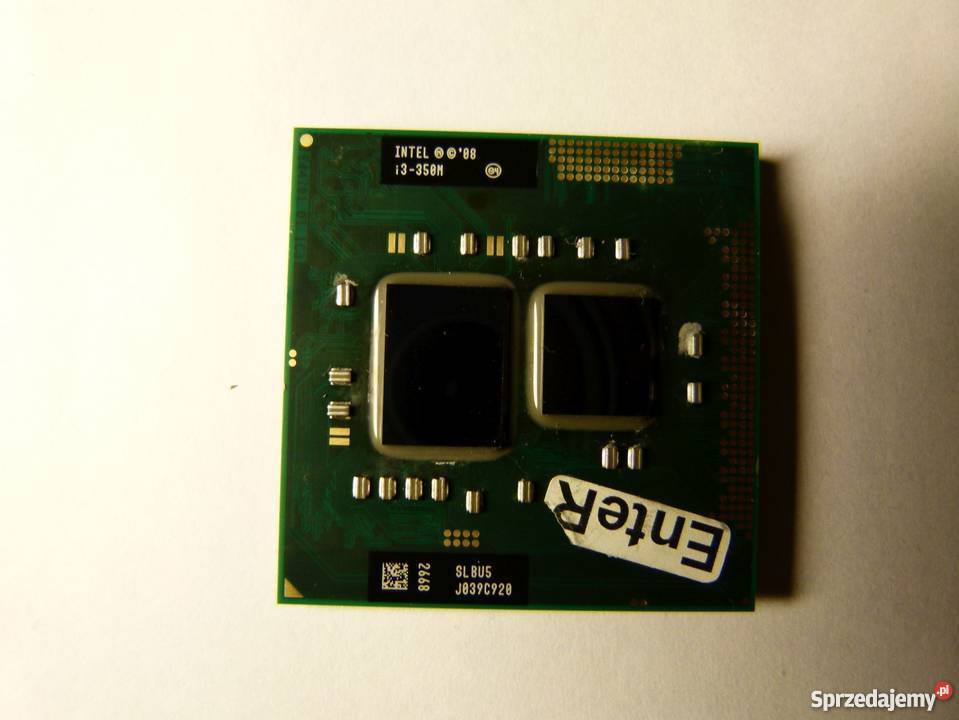Procesor Intel I3350M SLBUS sprawny Core i3 Zamość