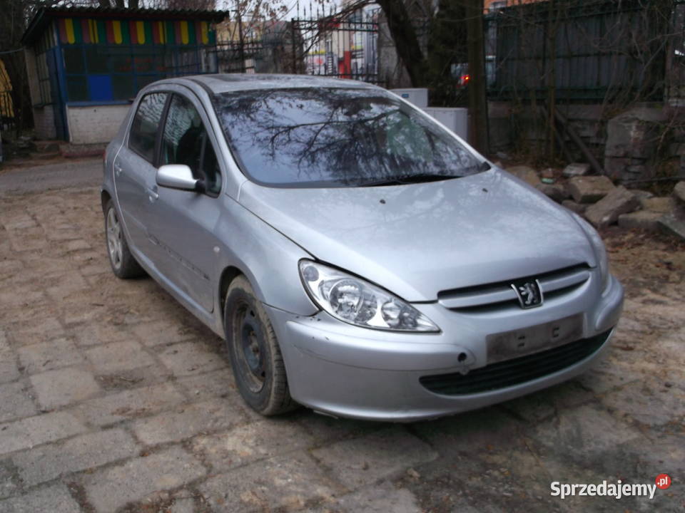 peugeot 307 20 HDI 02r części z tego auta lubelskie