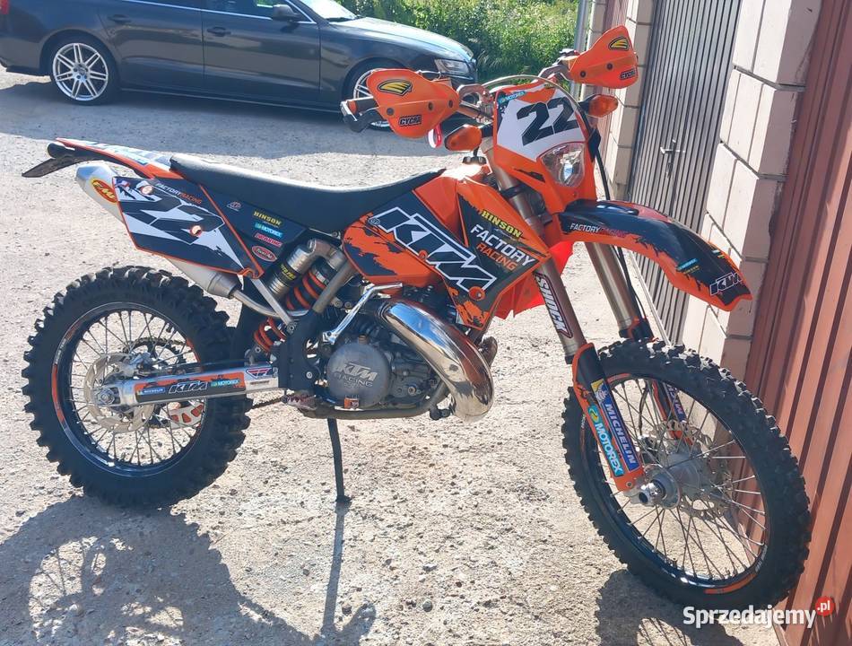 Ktm exc 250 2t enduro zarejestrowany Białystok