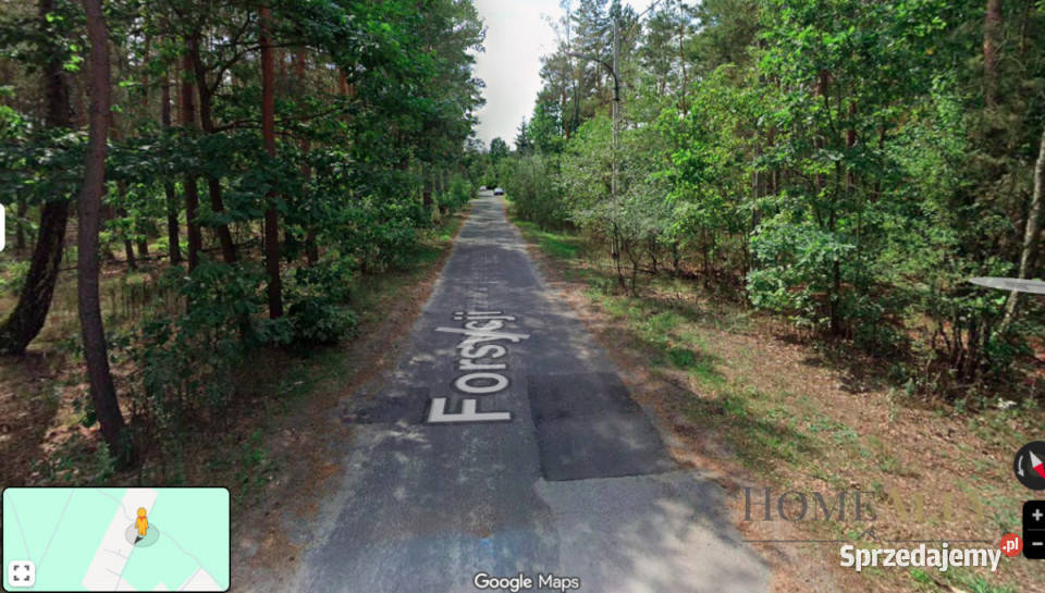 sprzedaży gruntu 1060m2 Warszawa Forsycji Sprzedaż sprzedam