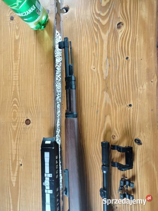 Replika ASG Karabinu kar98k na łuski z lunetą i
