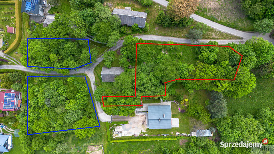 sprzedaży gruntu 2000m2 Zembrzyce os Zarębki małopolskie