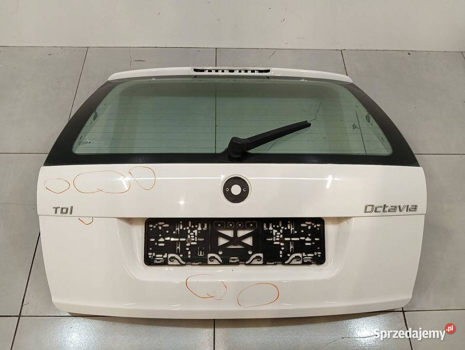 KLAPA TYŁ SZYBA KOMBI LF9E LIFT Skoda Octavia II