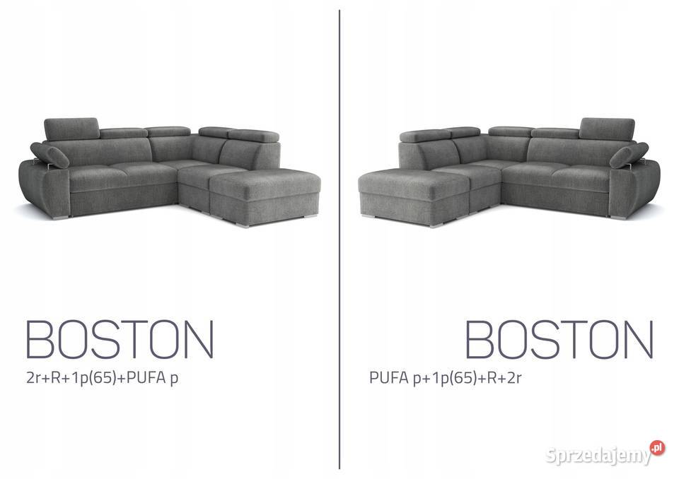 Narożnik Boston 2RR1p65PUFAp Darmowa dostawa Wieruszów