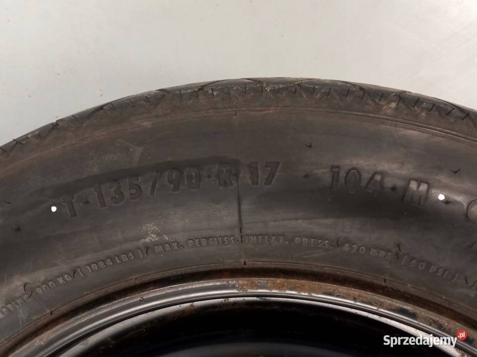 KOŁO DOJAZDOWE ZAPAS DOJAZDÓWKA 8V41AA 13590 R17 Kielce sprzedam