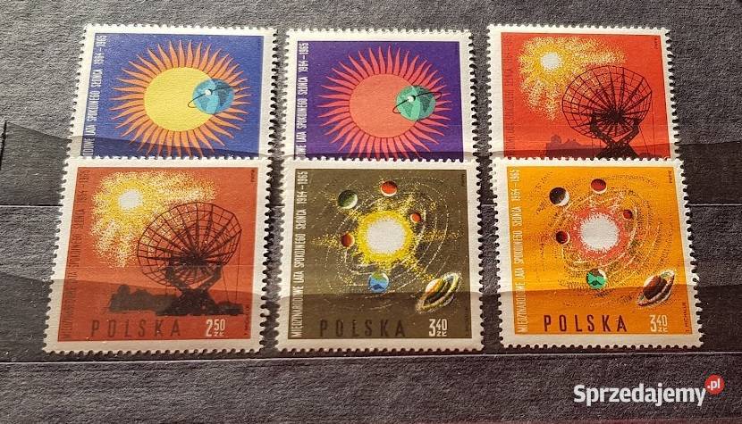 Znaczki pocztowe Międzynarodowy Rok Spokojnego Słońca