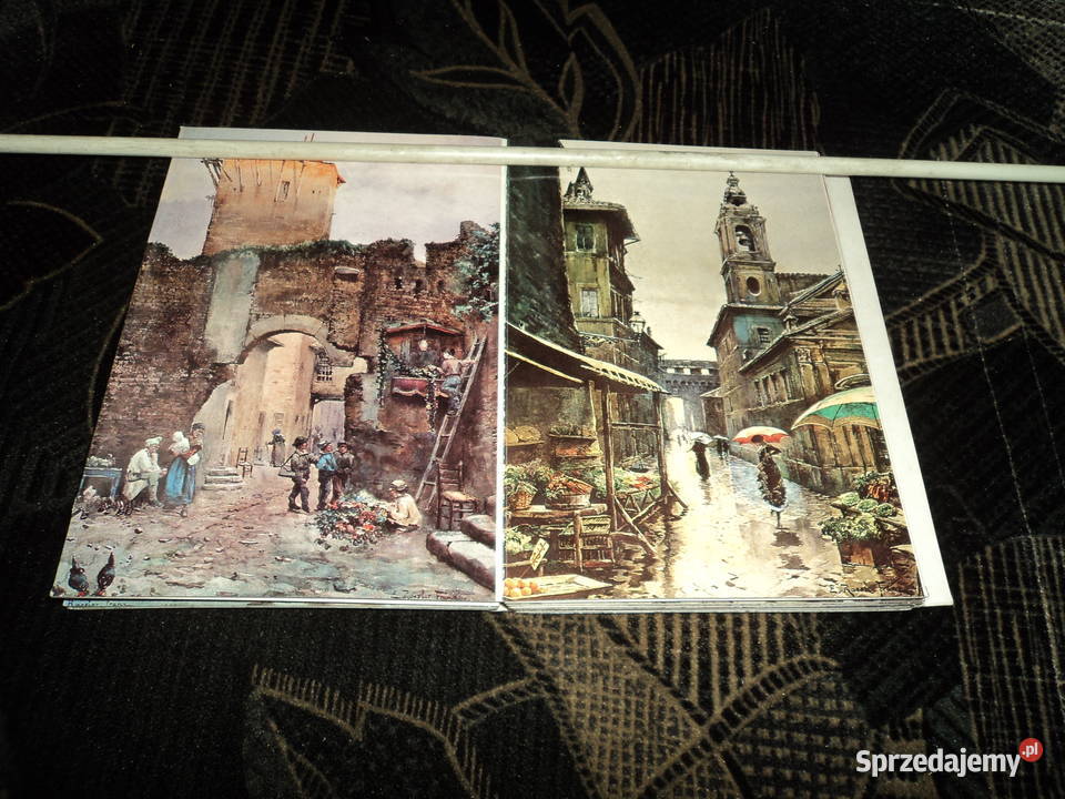 20 włoskich pocztówek Roma sparita harmonijka małopolskie Nowy Sącz