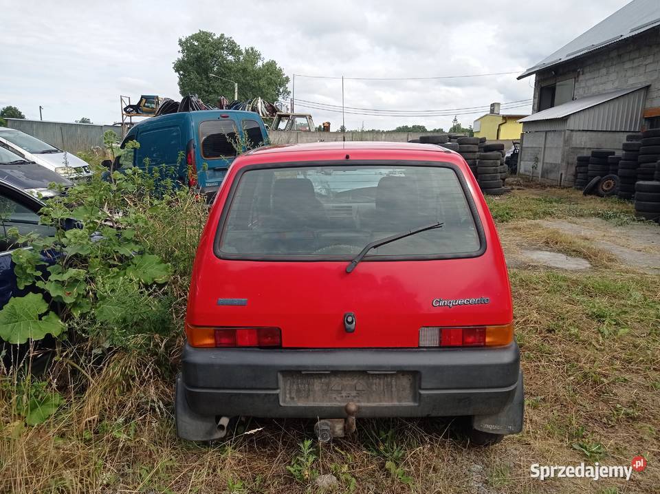 Fiat Cinquecento 07 30 kW 1998 r dawca części