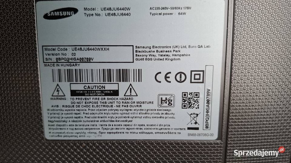 Telewizor Samsung 48 Telewizory