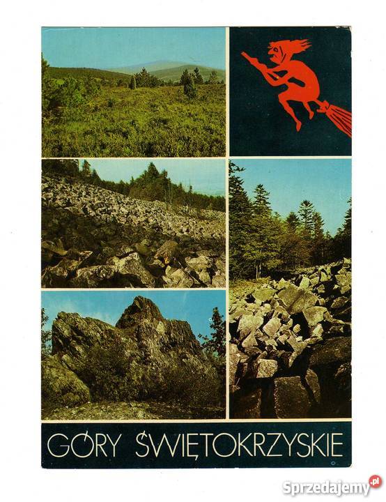 GÓRY ŚWIĘTOKRZYSKIE POCZTÓWKA WIELOWIDOKOWA