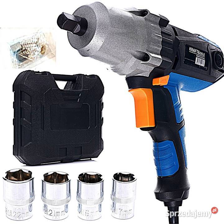 KLUCZ UDAROWY do kół KRAFTDELE Mocny 2200W 700Nm