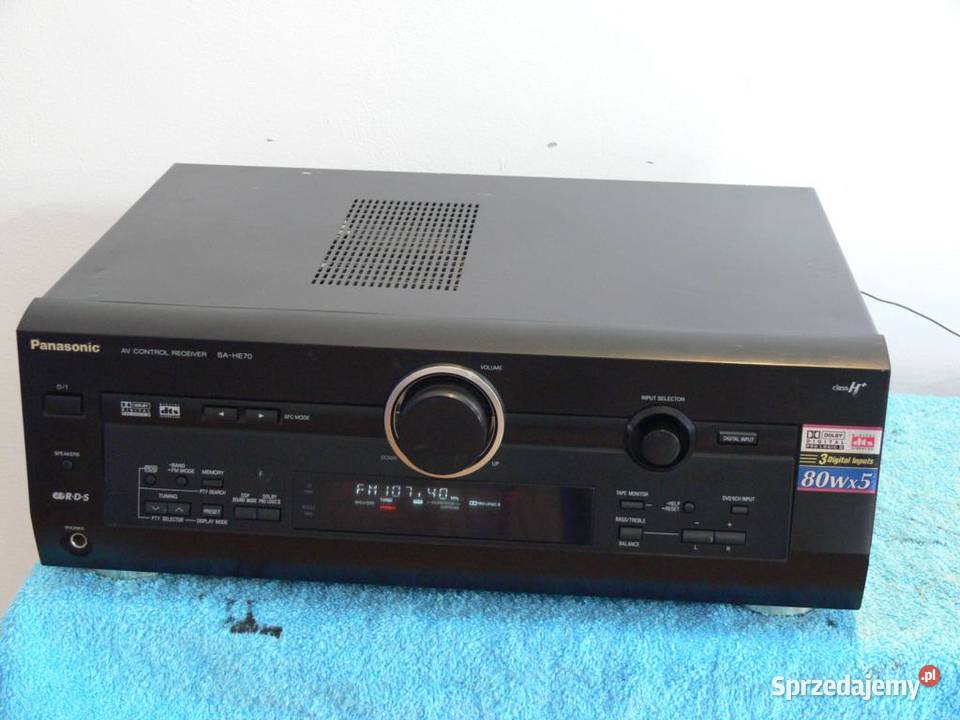 Amplituner Panasonic SAHE70 mocny WYSYŁKA Jasło