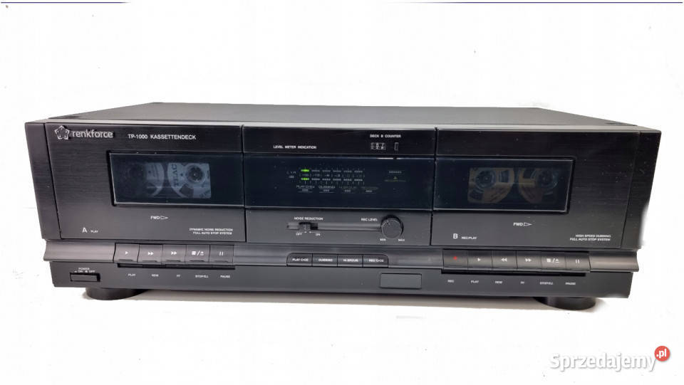 Renkforce magnetofon dwukasetowy TP1000 TP 1000 Międzychód