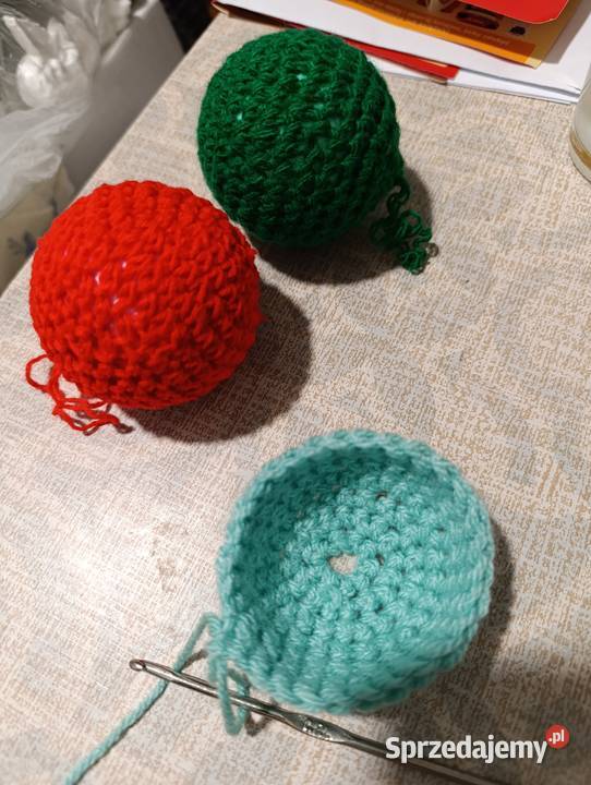 Kolorowa włóczka na szydełko na druty 20 kulek małopolskie Kraków