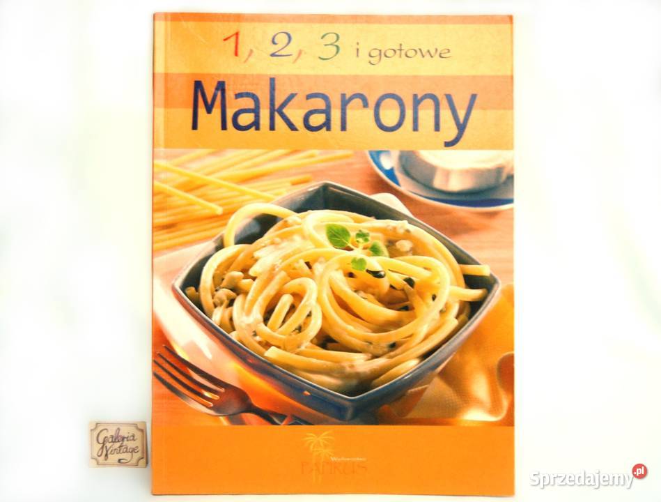 Makarony 123 i gotowe Wyd Papirus przepisy Lublin