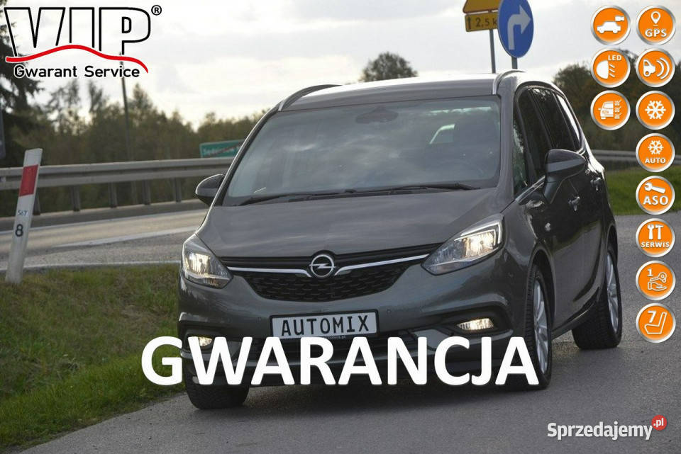 Opel Zafira 14Turbo doinwestowany 7osobowy