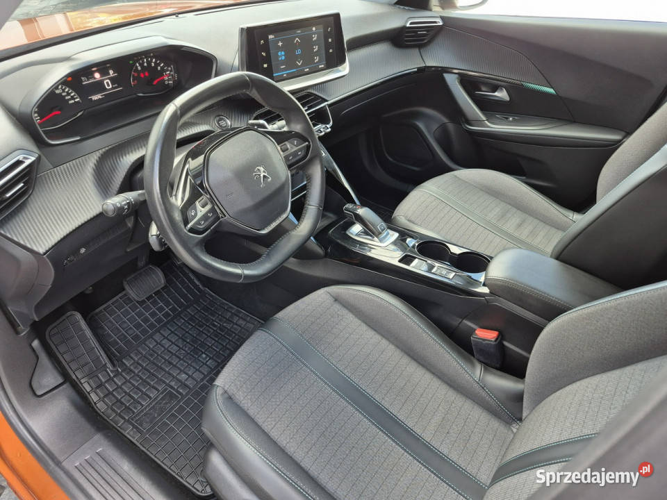 Peugeot 2008 lift ledy automat 79 II 2019 pomarańczowy lubelskie Drelów