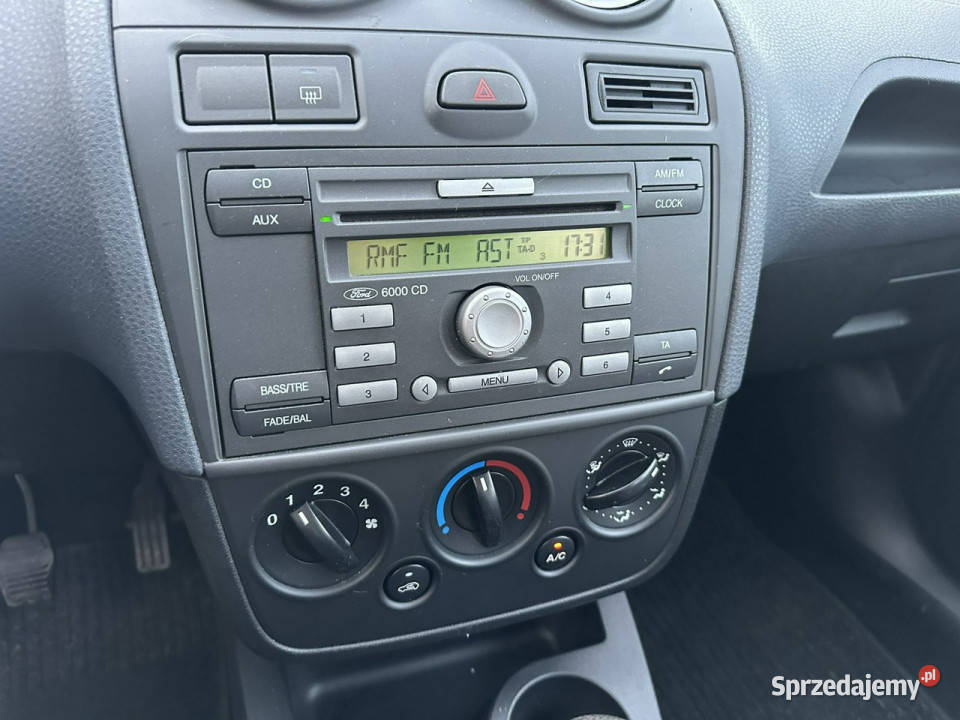 Ford Fiesta 13 8V Duratec 60 2006r Mk6 20022008 ASR (kontrola trakcji) Motoryzacja