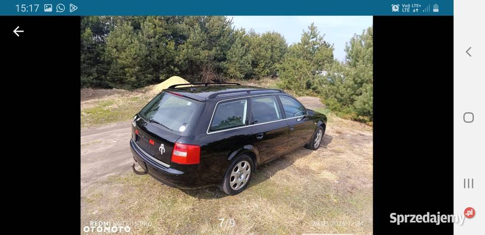 Audi A6 C5 lift 2003r 18T kombi do rej 225 4/5 wielkopolskie Jarocin sprzedam