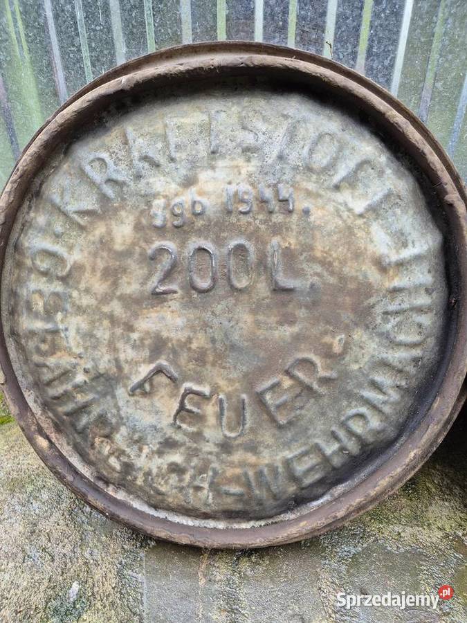 Dekle beczka wehrmacht Gulcz