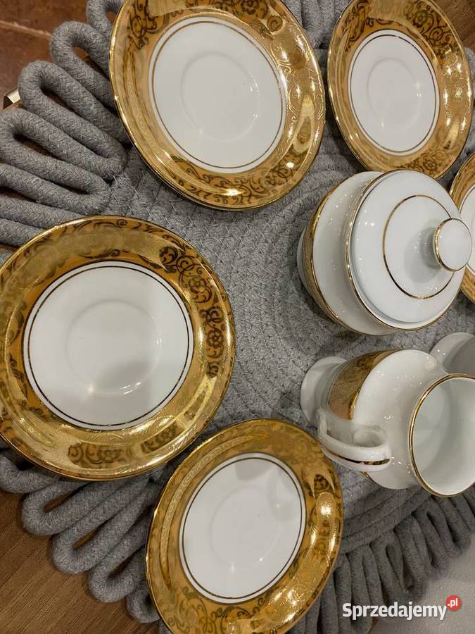 Porcelana Wawel serwis kawowy Porcelana i szkło Łomża