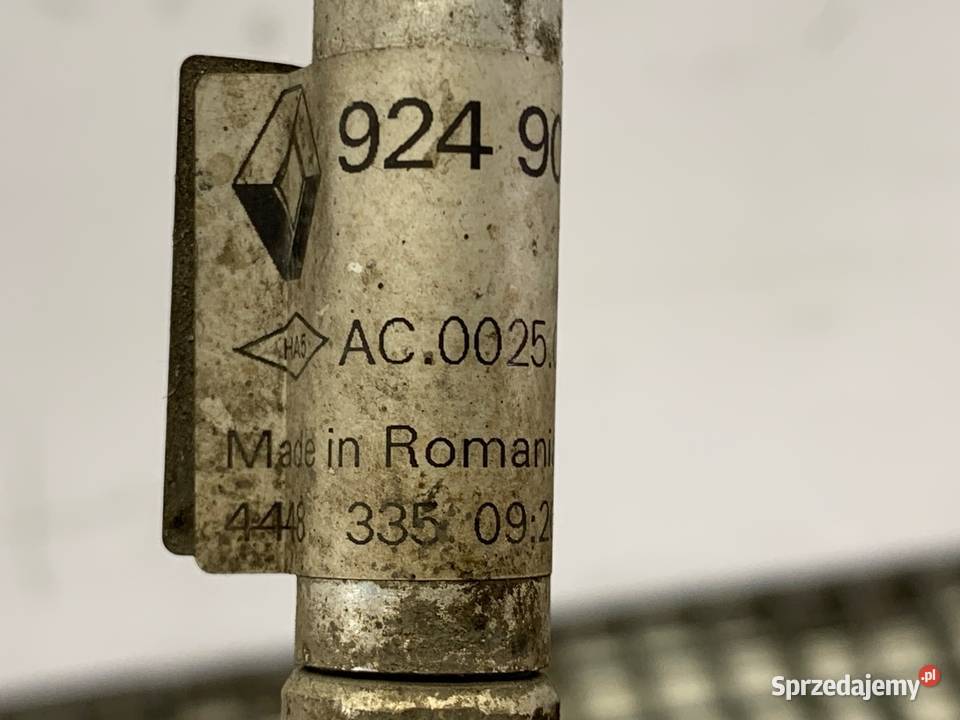 RURKA KLIMATYZACJI DACIA SANDERO II 924909815R