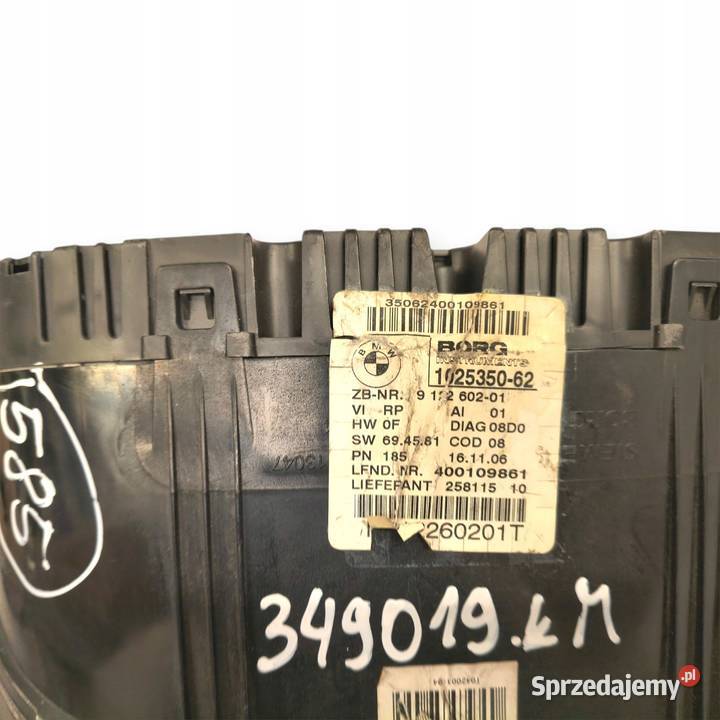 LICZNIK ZEGARY 9122602 BMW E90 E91 20 D Diesel