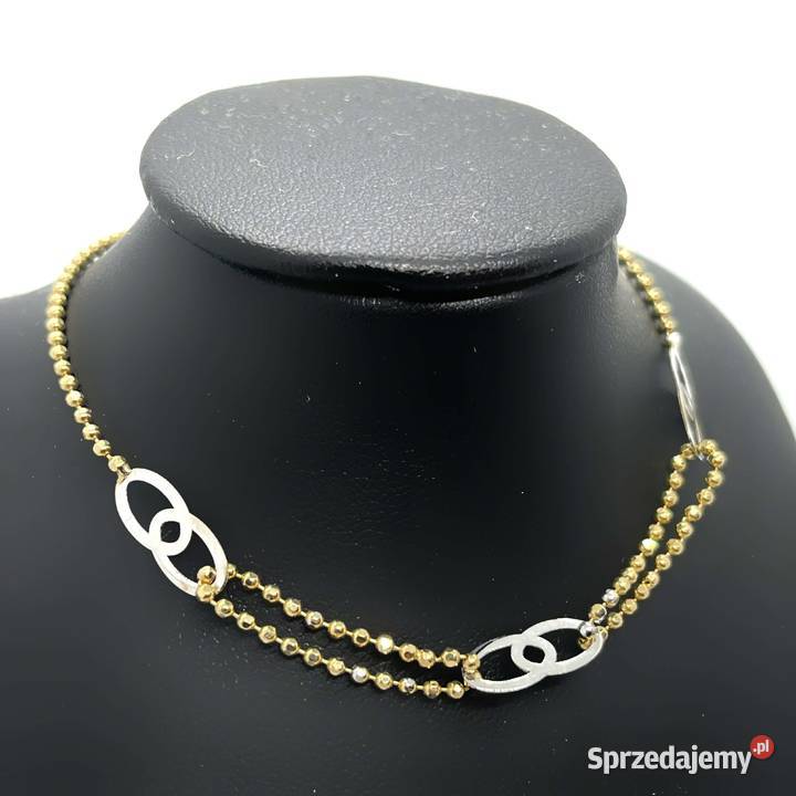 Nowa Złota Bransoletka Próby 585 202g Długość 19 złoto Elbląg