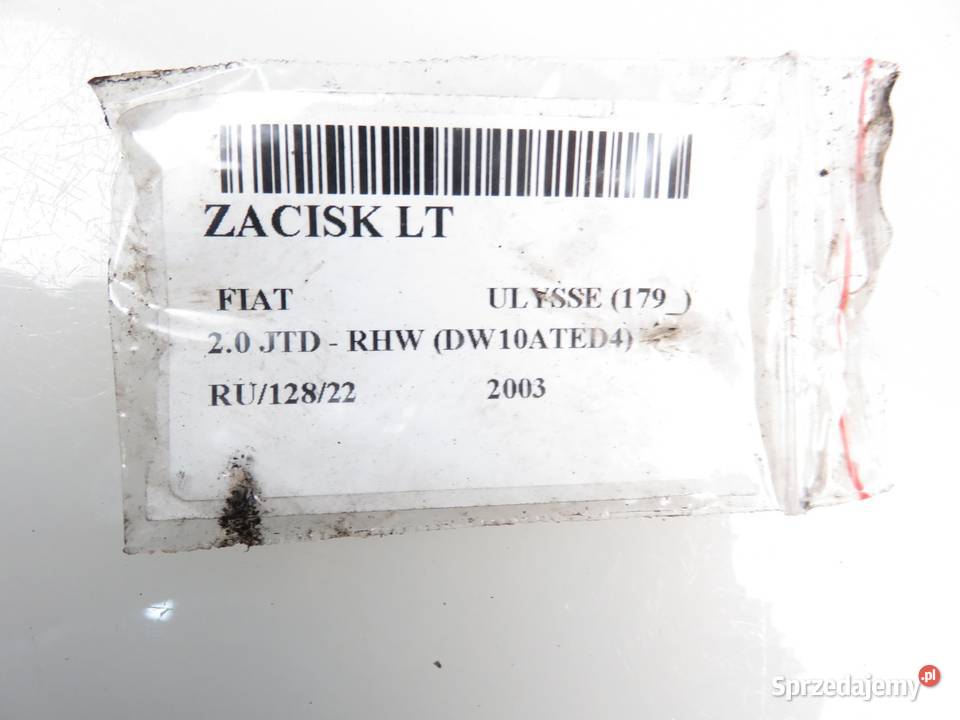 ZACISK LEWY TYŁ FIAT ULYSSE 179 20 JTD