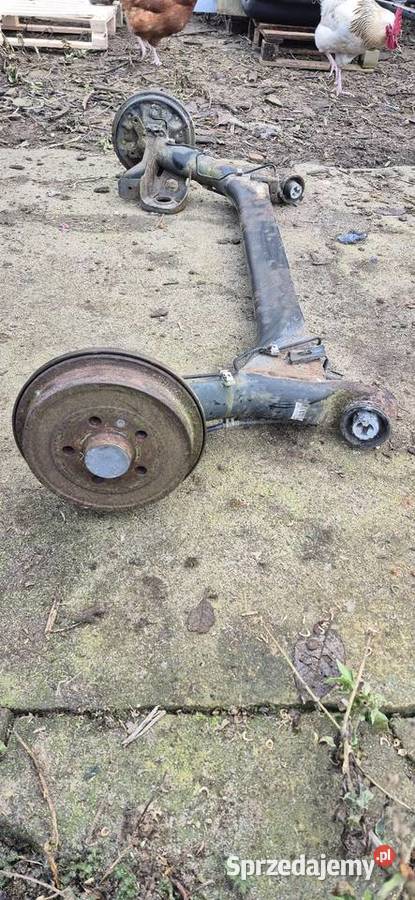 Belka oś tył tylna zawieszenia Vw Polo 9N Skoda Belki zawieszenia Słupsk sprzedam