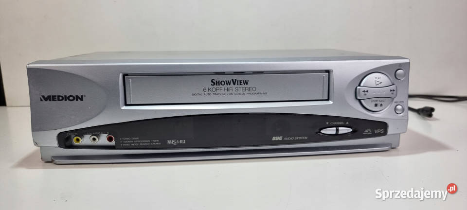 Medion Video i DVD 6 głowic MD 9023 b MD9023b Magnetowidy wielkopolskie Międzychód