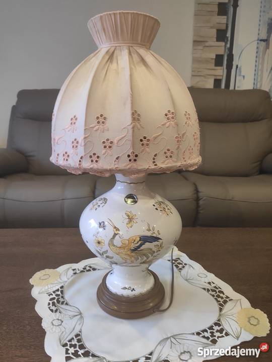 Stylowa lampka stojąca Budzyń