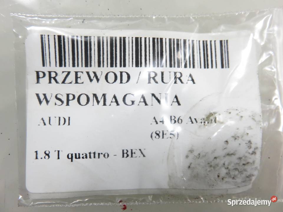 PRZEWÓD WSPOMAGANIA AUDI A4 B6 Avant 8E5 18 T osobowe sprzedam