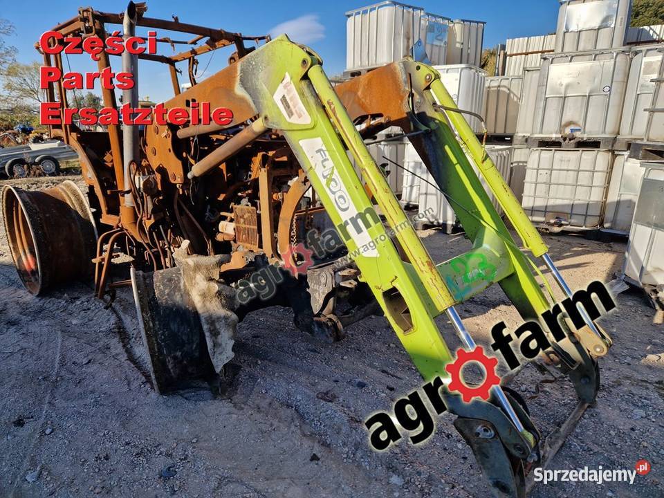 Claas Axos 340 części skrzynia biegów silnik oś Byków