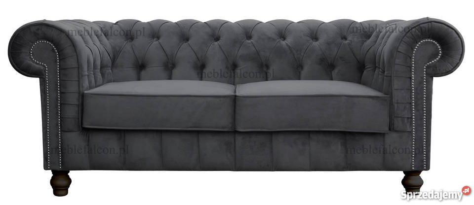 Pikowana Sofa Chesterfield Demelza Meble Falcon Warszawa