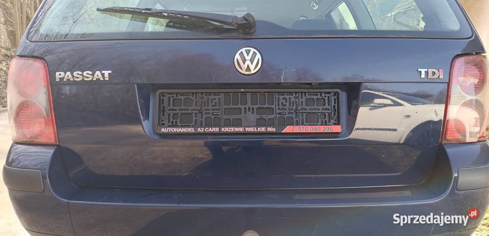 VW Passat B5 FL Klapa bagażnika Kolor LA5E Wojcieszów