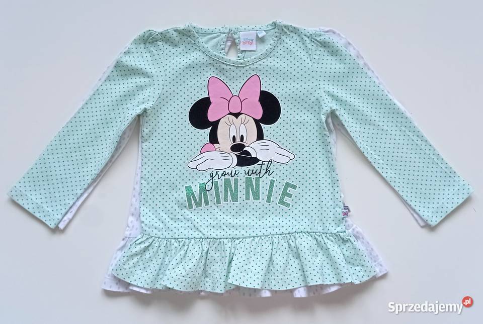2 Pack bluzek z baskinką Minnie Mouse Disney Katowice