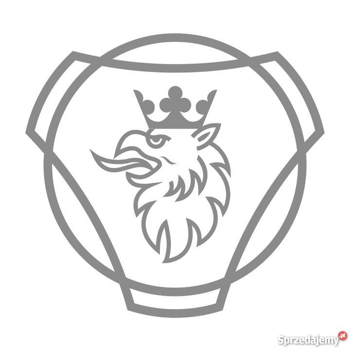 Naklejka Scania logo kontur maly małopolskie